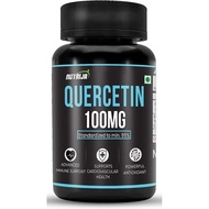 Quercetin 100mg Capsules - Standardized to 95% | Highly Purified & Bioavailable Supplement | Natural