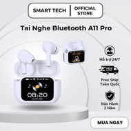 Tai Nghe Bluetooth A11 Pro Ultimate/ A15 Pro- Tai Nghe Màn Hình Cảm Ứng Rộng- Chống Ồn ANC/ENC- Micr