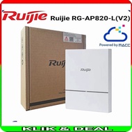 RUIJIE RG AP820 L V2 WIFI 6 WIRELESS ACCESS POINT INDOOR NON POE - TARANJAYA