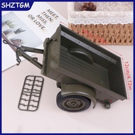 QIXIANG1 Jjrc C8815 Nâng Cấp Bộ Phận Trailer Người Lính Tời Máy Súng Dầu Trống Phụ Kiện Ban Đầu Cho 