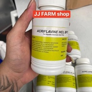 ACRIFLAVINE HCL BPC ORIGINAL 100GRAM YELLOW MEDICINE FOR ORNAMENTAL FISH, ANTI-FLEA, ITCHING