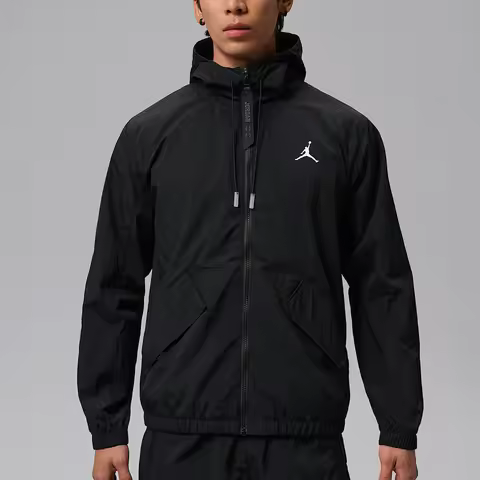Nike genuine Jordan men's hooded zipper long sleeved jacket jacket IW1901-010