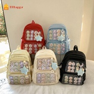 ZGOKTC หลายสี Itabag ค่ะ ไนลอนทำจากไนลอน ถุงซิปซิป กระเป๋าเป้นักเรียน สร้างสรรค์และสร้างสรรค์ คาวาอิ