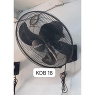 Miyako Wall Fan 18 Inch KDB18 KDB 18 KDB-18 Stainless Steel Plate Propeller