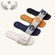 Fashion Shoes Fashionable Women's Shoes Fashionable All-Match slippers Summer Flat Shoes Craft Shoes