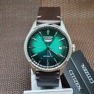 Citizen NH8390-03X C7 Series Automatic Analog Brown Leather Strap Date Men's Watch