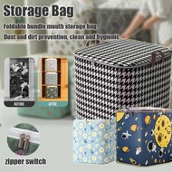 105L/140L/180L Large Fabric Storage Box Clothes Organizer Storage Boxes Zipper Bag Clothes Box for C