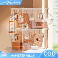Hamster Cage Hamster House Sangkar Hamster Villa Hamster Full Set Rumah Hamster 仓鼠笼子