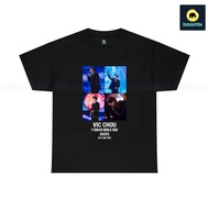 BEARSTIX - VIC CHOU T-Shirt - F4 Concert T-Shirt - Unisex Distro Shirt F FOREVER Jakarta Concert - H