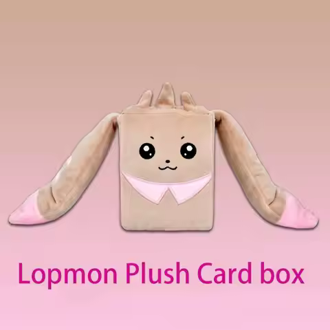 Digimon Adventure Lopmon Plush card box Umbreon Gengar Sylveon Cartoon Anime Original card storage b