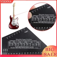 Stainless Steel Fret Leveling Guide Fret Rocker for Guitar Leveling Luthier Tool