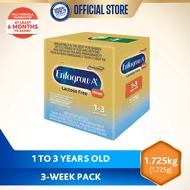 Enfagrow A+ Three Lactose Free Milk Powder for Children 1-3 Years Old w/ Lactose Intolerance 1.725kg
