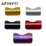 Litepro MTB Bicycle Aluminum Alloy Bottom Bracket Protection Sticker Sheet For Brompton Folding Bike Protector Cycling Parts