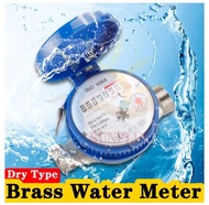 Heavy Duty Brass Water Meter Dry Type (Submeter) / Sub meter Anti Magnetic