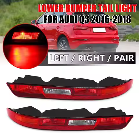 For Audi Q3 2016 2017 2018 Rear Bumper Tail Light Car Brake Lights Tail Light Reverse Lamp 8UD945095