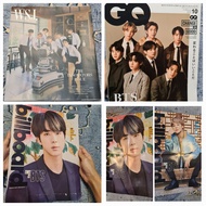 Wsj The Wall Street Journal GQ Japan Billboard Jin Magazine Poster Magazine November 2020 Edition BTS Official Merchandise