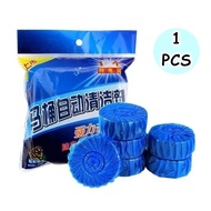 (1 Piece) Magic Auto Toilet Bowl Cleaner Blue Bubble Flush Bathroom Clean Individual Packaging