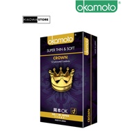 OKAMOTO Condoms 安全避孕套 - World's Best Crown Condom 12s
