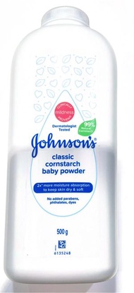 Johnson's Baby - -強生 爽身粉 500g【平行進口】(版本隨機發貨)