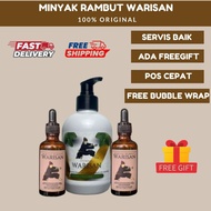 MINYAK RAMBUT WARISAN 100% ORIGINAL ADA FREEGIFT