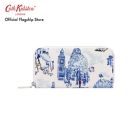 Cath Kidston Continental Zip Wallet  30 Years London Toile Cream กระเป๋า กระเป๋าสตางค์ กระเป๋าแคทคิดสตัน