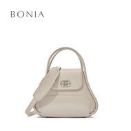 Bonia Parchment Rhea Satchel Bag