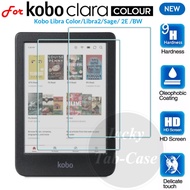 For Kobo Clara Colour Libra Color 2024 Libra2 H2O Sage 2E BW Nia 6.0" 7.0 8.0 inches E-book Tempered