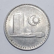 Koleksi Uang Koin Malaysia 10 Sen Tahun 1977 1St Series Parliament