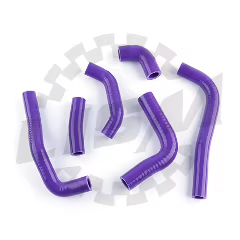 6PCS For 2002-2004 Honda CRF450R CRF 450 R 2003 3PLY Silicone Radiator Coolant Hose Kit Pipe Motorcy