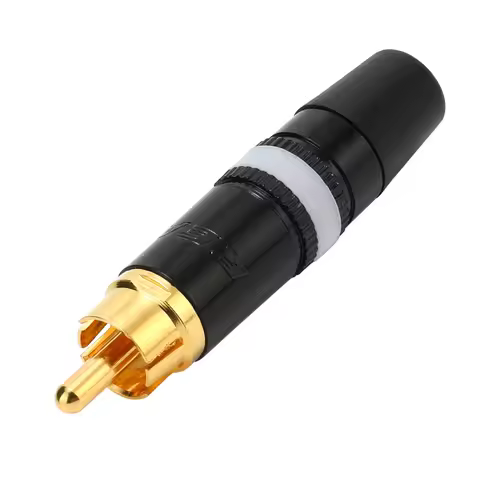 Original Neutrik's REAN RCA Connector Gold-plated Phono Audio Video Lotus Plug NYS373 Cable Connecto