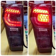 ไฟท้าย ไฟท้ายแต่ง ISUZU ALL NEW D MAX DMAX D-MAX ปี 2012 2013 2014 2015 2016 2017 2018 2019 SMOKE