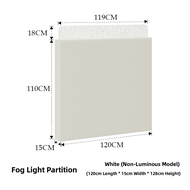 Eighteen Paper Accordion Partition Screen Fog Light Living Room Entrance Simple Commercial Restauran