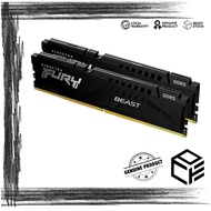 KINGSTON FURY BEAST 32GB ( 2X16GB ) DDR5 5200MHZ MEMORY RAM