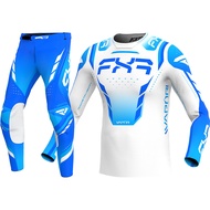 FXR Quick-Dry, Sweat-Wicking Long-Sleeve Mountain Bike Jersey for Off-Road Racing