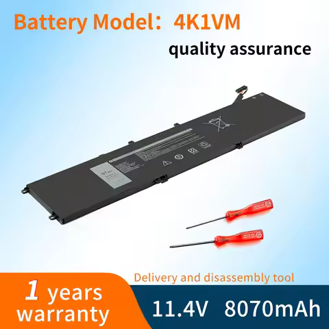 4K1VM 11.4V 97Wh Laptop Battery for Dell G7 17 7700 W62W6 XYCW0 9TM7D V0GMT NYD3W NCC3D