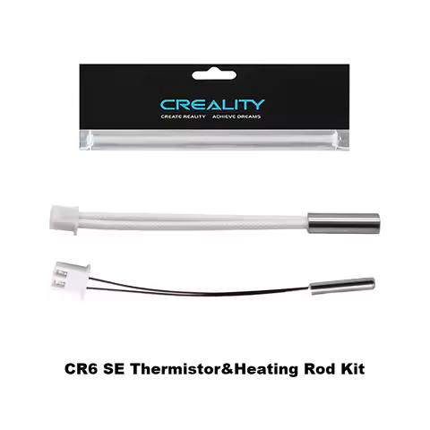 For Creality CR6 SE Cartridge Heater 24V 40W&Thermistor HT-NTC100K 300C Degree High Temperature Sens