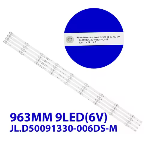 LED Backlight bar 9 lamp for DM-LED50UQ31 JL.D50091330-006DS-M 006AS CX50D09-ZC56AG-01 04 ZC23AG-05 