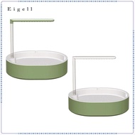 [Eigell] Parrot Bird Bathtub Cage Accessory Bird Bathtub Shower Box with Pump Lovebird Shower Founta