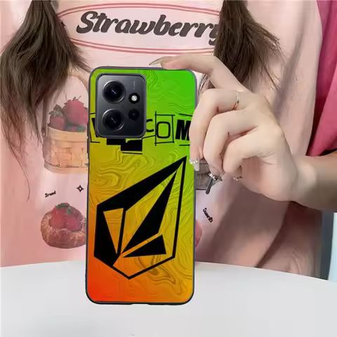 Fashion V-Volcoms Mobile Cell Phone Case for Xiaomi 13 12 11 S T Ultra Lite Redmi Note 12 10 POCO F4
