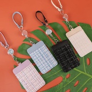 Chuyu 伸縮環小香風證件套組/識別證套/卡套/伸縮吊繩