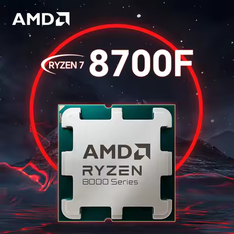 AMD Ryzen 7 8700F R7 8700F 5GHz CPU 8 Cores 16 Threads New Desktop Computer Processor with AM5 Socke