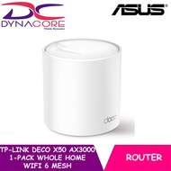 DYNACORE -TP-LINK DECO X50 AX3000 1-PACK WHOLE HOME WIFI 6 MESH (3YEARS WARRANTY BY TP-LINK)