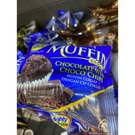 MUFFIN COKLAT DAN COKLAT CHIPS MUFFIN MIGHTY WHITE MUFFIN READY TO EAT