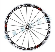 Dura Ace C35 700C Viền Clincher Xe Đạp Viền Miếng Dán 30/40/50 Mm Decal Cho Xe Đạp Đường Bộ Wheelset