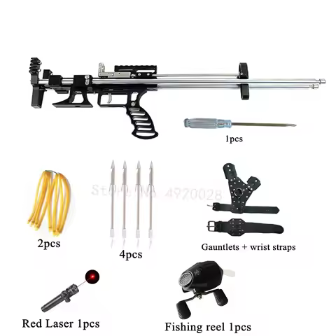 All-new Rifle Slingshot Hunting Catapult Powerful Slingshot for Outdoor Shooting Double Safety Devic