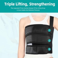 Rib Brace for Women Men,Breathable Chest Binder,Rib Protector Wrap & Chest Brace for Dislocated or I