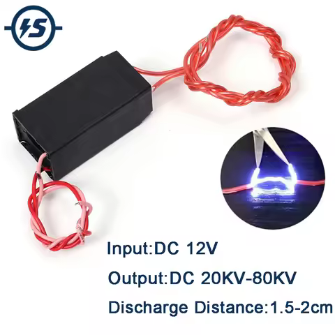 High Voltage Generator 80KV Super 6V-12V Transformer Boost Inverter Generator Pulse Arc Generator Ig