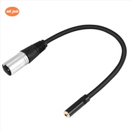 0. Wire 3 Pin Xlr Male to 3.5Mm Female Audio Connector Stereo Microphone Adapter
