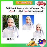 Passport Size Photo Printing / Ukuran Passport / ID Photo Printing Service / Cuci Gambar Saiz Passport (operate in MCO)