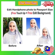 Passport Size Photo Printing / Ukuran Passport / ID Photo Printing Service / Cuci Gambar Saiz Passpo